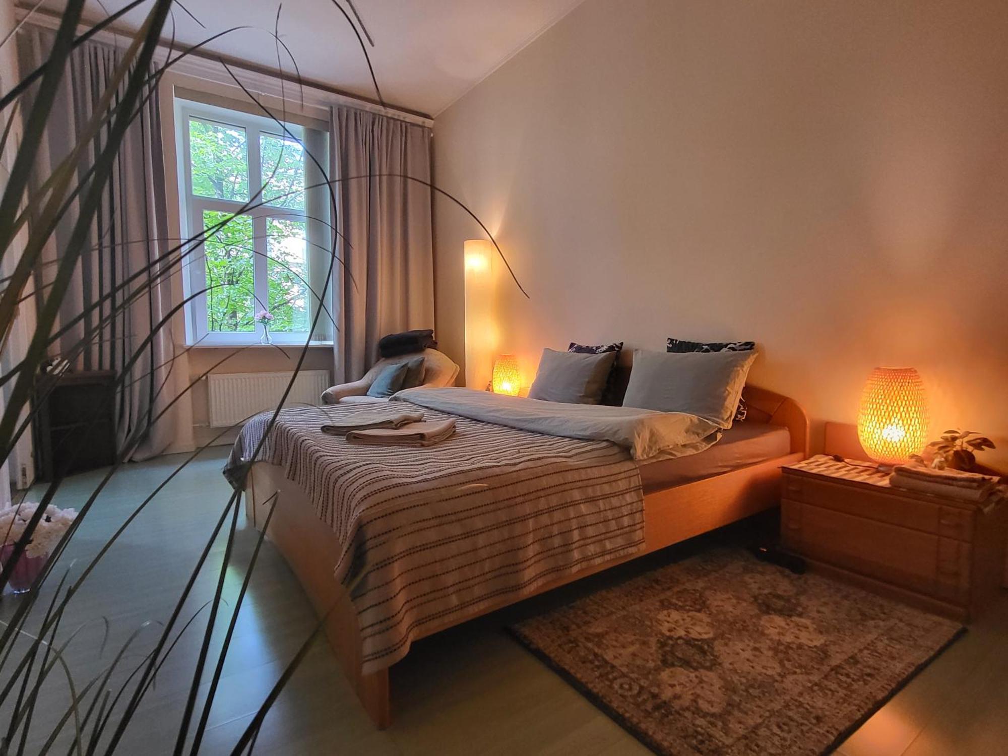 Alunana Lux Jakuzzi Apart, Facade Is Under Renovation, In Riga Art Nouveau Area, Self Check-In Exterior photo